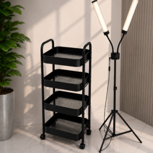 Lámpara 2 Brazos + carrito auxiliar